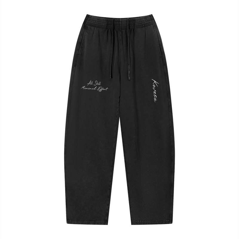"All Skill, Minimal Effort" Cotton Pants