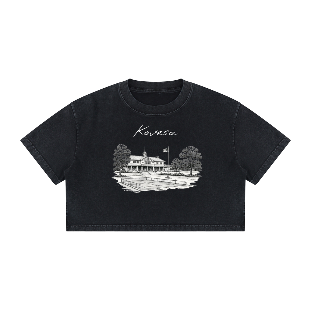 "Sports are Hard" Womens Cropped T-shirt