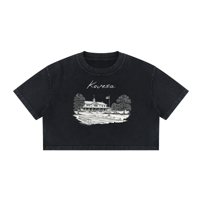 "Sports are Hard" Womens Cropped T-shirt